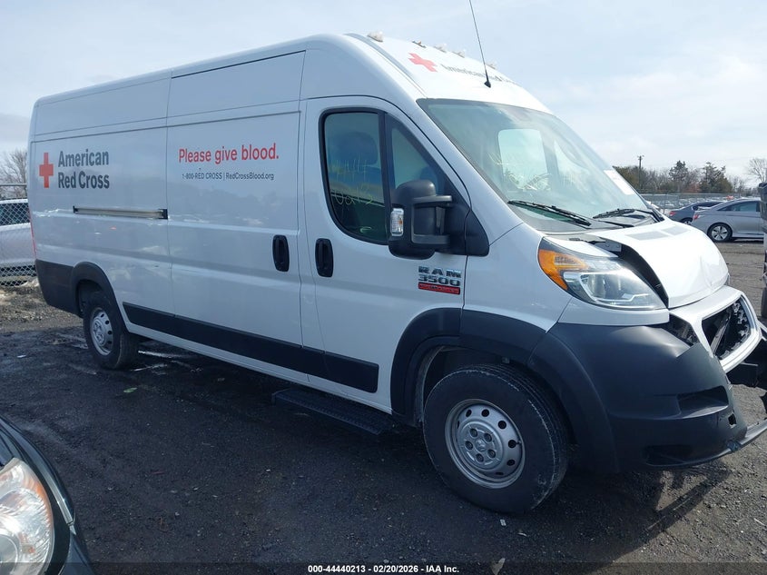 2021 Ram Promaster 3500 Cargo Van High Roof 159 Wb Ext