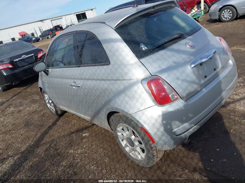 2012 Fiat 500 Pop