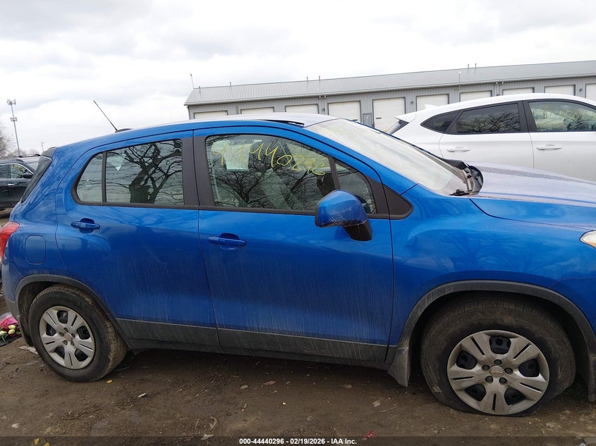 2015 Chevrolet Trax 1Ls VIN: KL7CJKSB9FB198060 Lot: 44440296