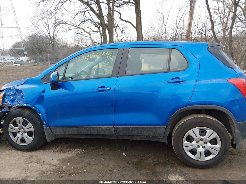 2015 Chevrolet Trax 1Ls VIN: KL7CJKSB9FB198060 Lot: 44440296
