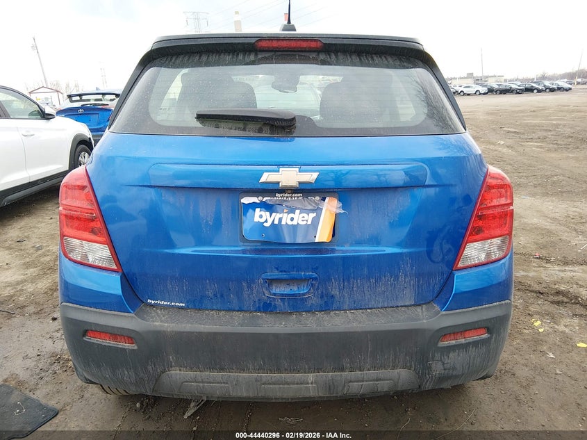 2015 Chevrolet Trax 1Ls VIN: KL7CJKSB9FB198060 Lot: 44440296