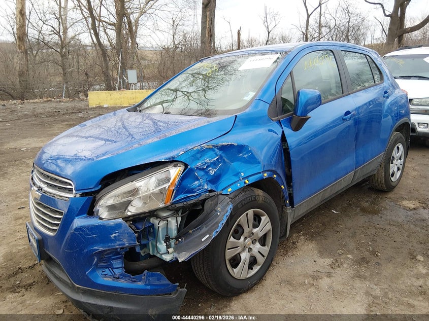 2015 Chevrolet Trax 1Ls VIN: KL7CJKSB9FB198060 Lot: 44440296