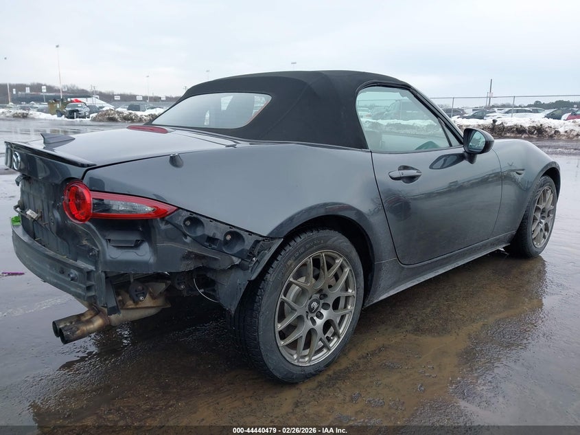 Vin: jm1ndac78g0117098, lot: 44937132, mazda mx-5 miata club 20164