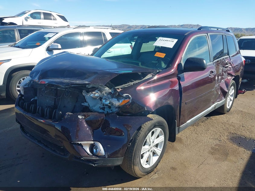 2012 Toyota Highlander 3.5 Se V6 brown Lot 111044440558 Vin 5TDBK3EH2CS143245