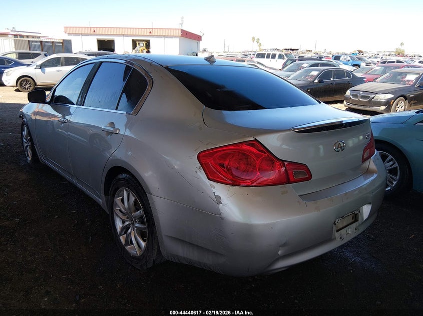 2009 Infiniti G37 Journey