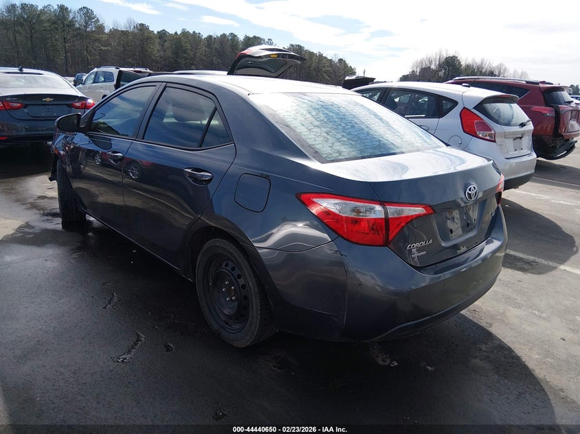 2015 TOYOTA COROLLA SEDAN 1.8L I-4 DOHC, VVT, 132HP