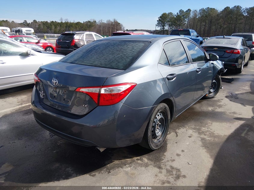 2015 TOYOTA COROLLA SEDAN 1.8L I-4 DOHC, VVT, 132HP
