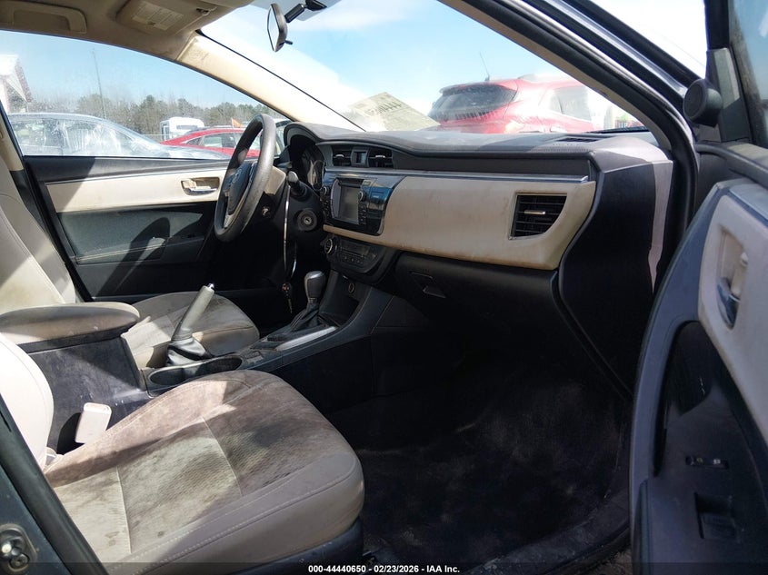 2015 TOYOTA COROLLA SEDAN 1.8L I-4 DOHC, VVT, 132HP