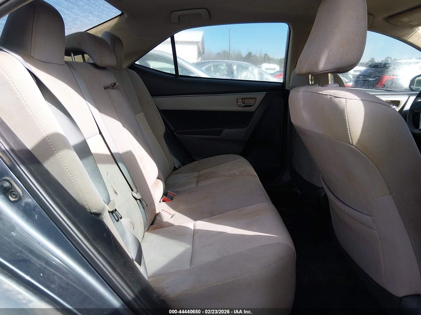 2015 TOYOTA COROLLA SEDAN 1.8L I-4 DOHC, VVT, 132HP