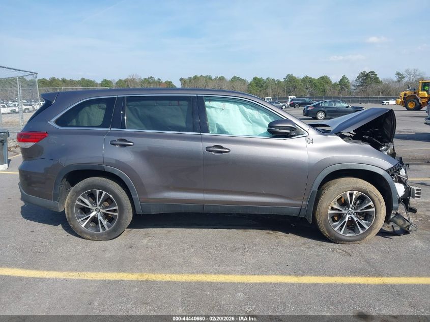2019 Toyota Highlander Le VIN: 5TDBZRFH6KS733816 Lot: 44440660