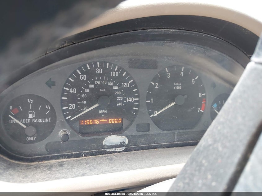 1996 BMW Z3 1.9 VIN: 4USCH7327TLB71498 Lot: 44440824