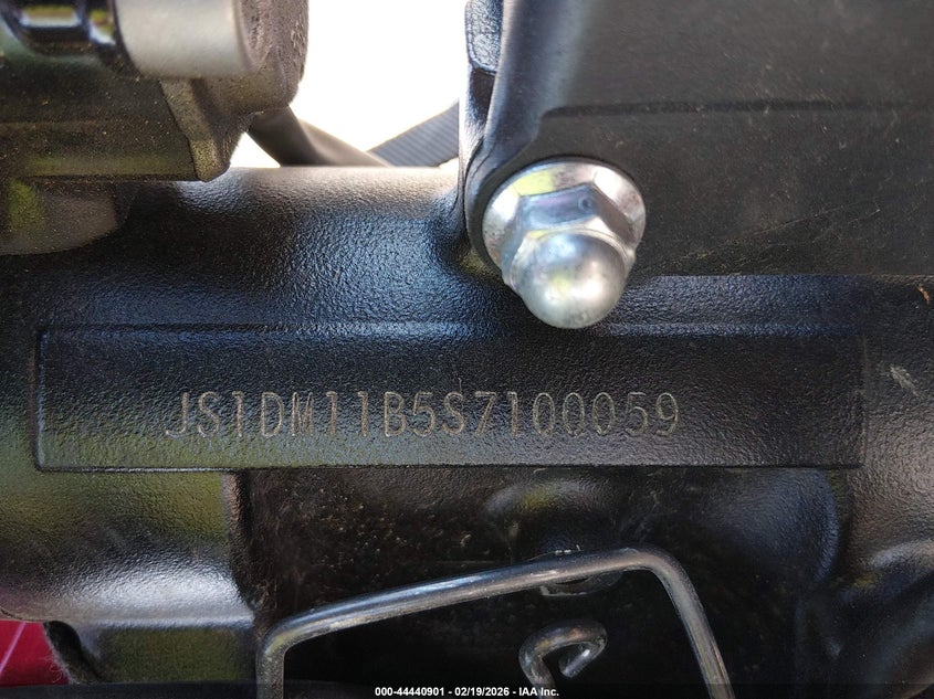 2025 Suzuki Gsx-R1000 VIN: JS1DM11B5S7100059 Lot: 44440901