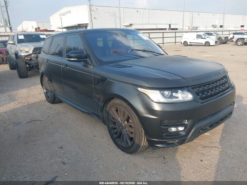 2017 Land Rover Range Rover Sport 3.0L V6 Supercharged Hse Dynamic
