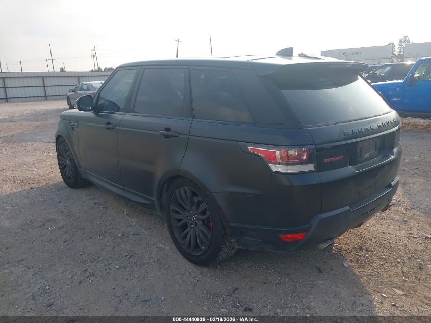 2017 Land Rover Range Rover Sport 3.0L V6 Supercharged Hse Dynamic