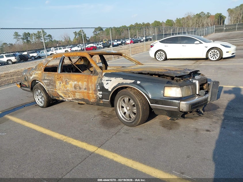 1989 Lincoln Mark Vii Lsc