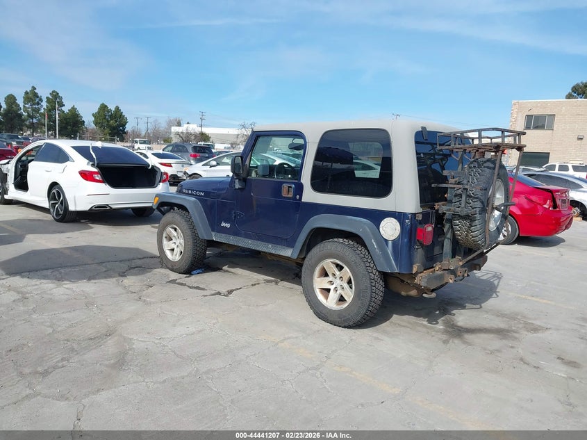 2003 Jeep Wrangler Rubicon