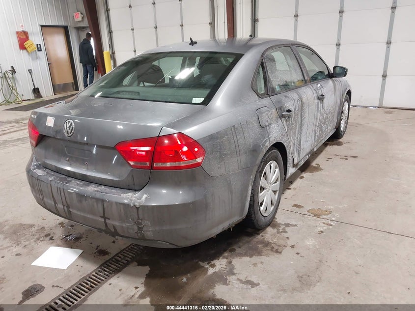 2014 VOLKSWAGEN PASSAT SEDAN 2.5L I-5 DOHC, VVT, 170HP
