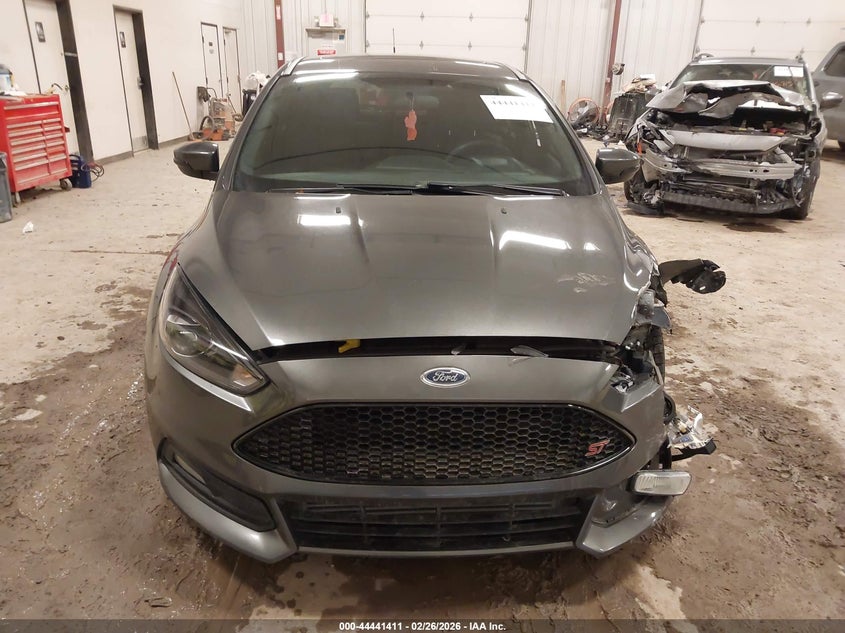 2018 Ford Focus st 2.0 Focus St grey Lot 111044441411 Vin 1FADP3L92JL292555