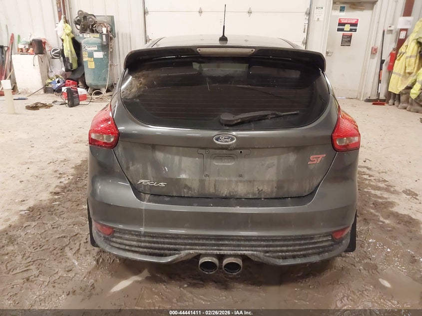 2018 Ford Focus st 2.0 Focus St grey Lot 111044441411 Vin 1FADP3L92JL292555