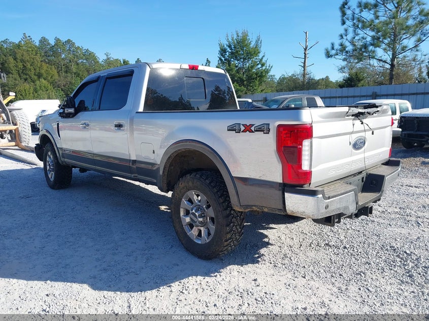 Vin: 1ft7w2bt9heb98513, lot: 44938239, ford f-250 lariat 20173