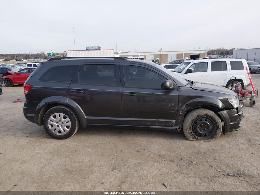 2017 DODGE JOURNEY SPORT UTILITY VEHICLE 2.4L I-4 DOHC, VVT, 173HP