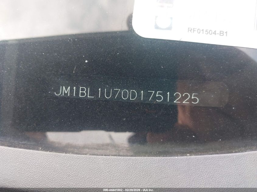 2013 Mazda Mazda3 I Sport VIN: JM1BL1U70D1751225 Lot: 44441882