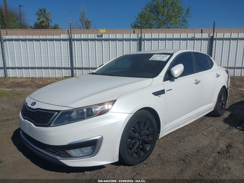 Vin: knagm4ad9d5049358, lot: 44938552, kia optima hybrid lx 20132