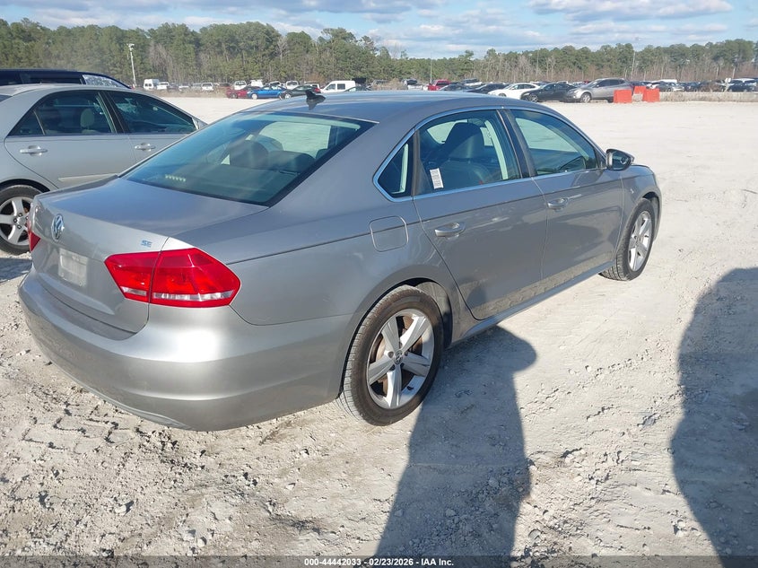 2012 Volkswagen Passat 2.5L Se