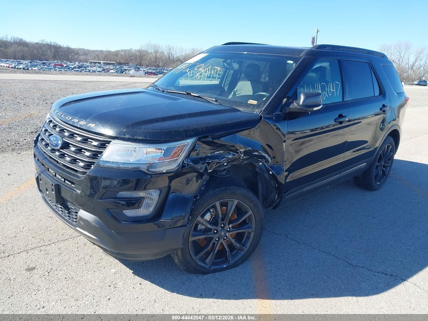 Vin: 1fm5k8d83hge37410, lot: 44938700, ford explorer xlt 20172