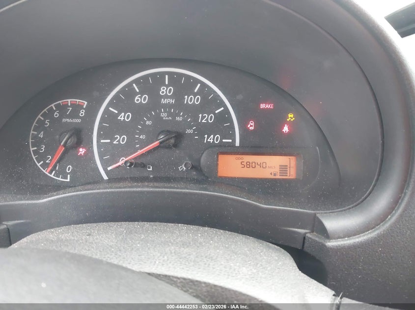 2016 NISSAN VERSA SEDAN 1.6L I-4 DOHC, VVT, 109HP