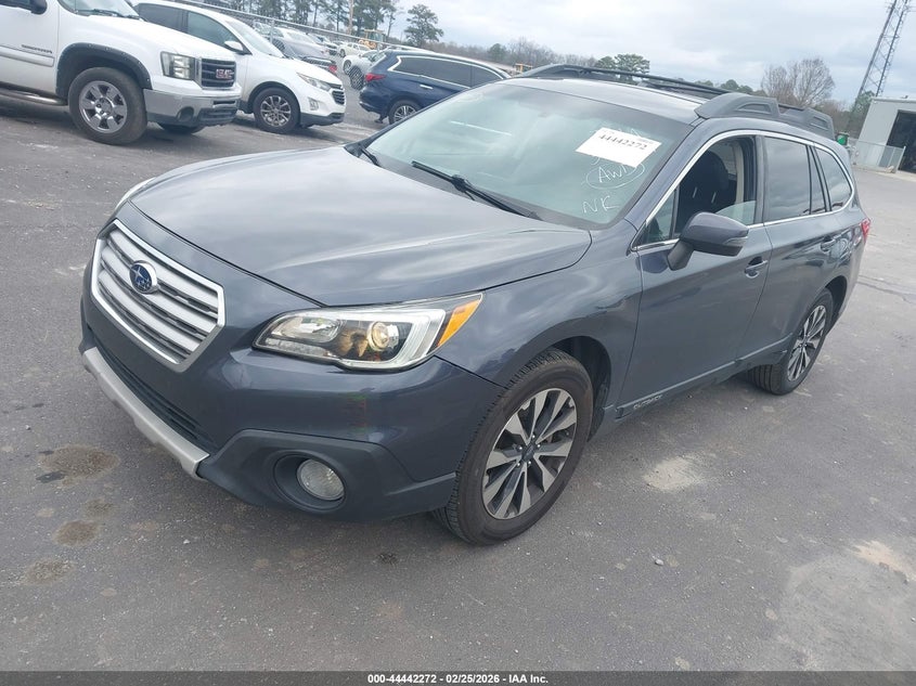 Vin: 4s4bsakc3h3398584, lot: 44938925, subaru outback 2.5i limited 20172