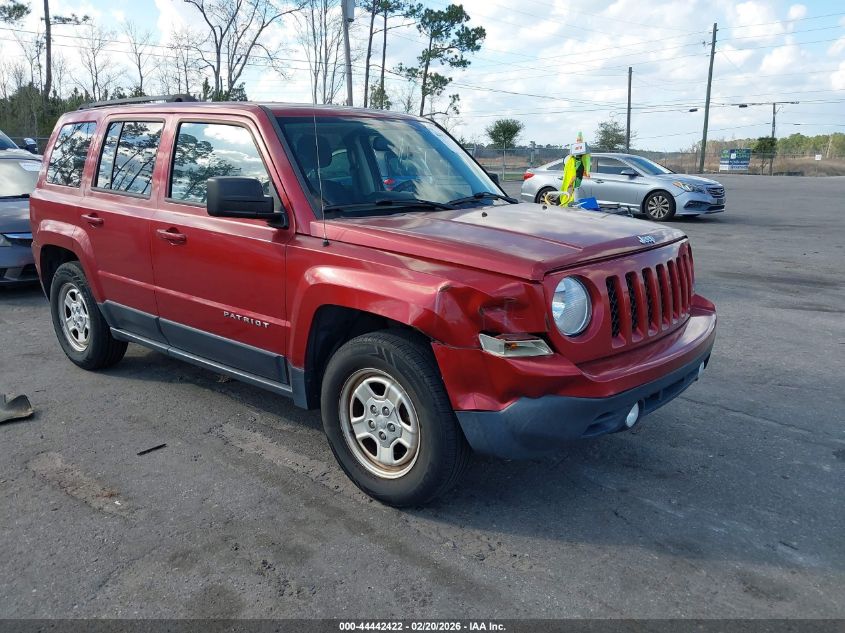 2016 Jeep Patriot Sport