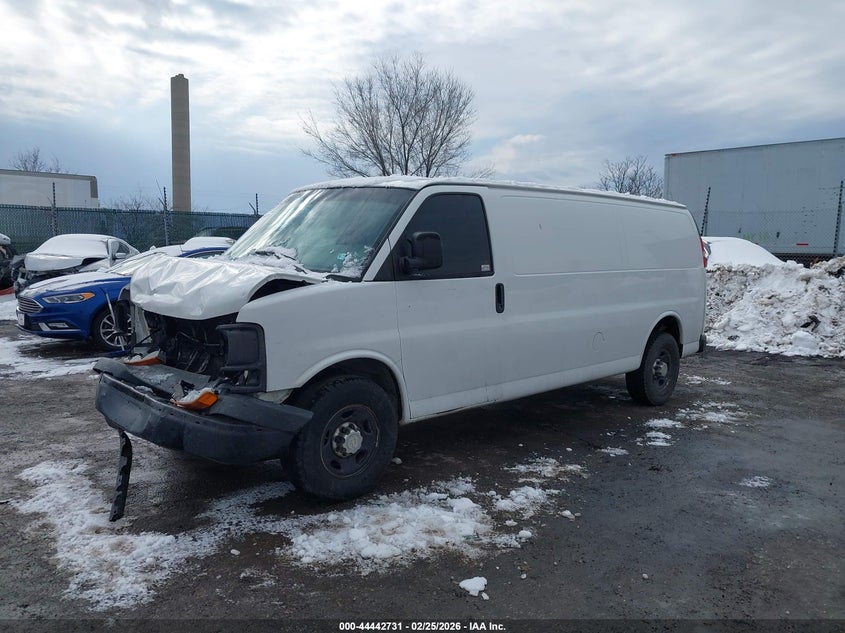 Vin: 1gczguca8e1158604, lot: 44939384, chevrolet express 3500 work van 20142
