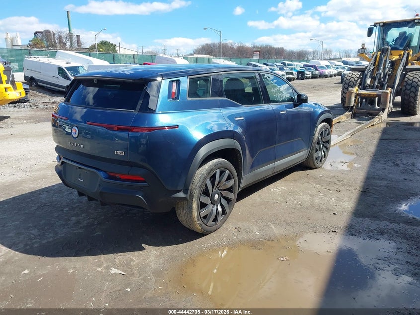 Vin: vcf1zbu26pg004315, lot: 44939388, fisker ocean one 20234