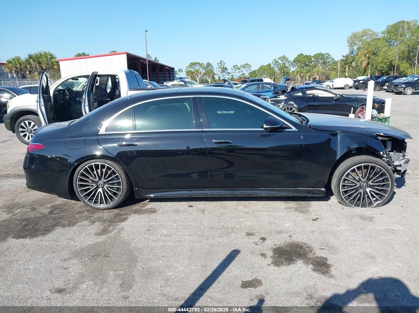 2022 Mercedes-Benz S 500 4Matic VIN: W1K6G6DB7NA159500 Lot: 44442793