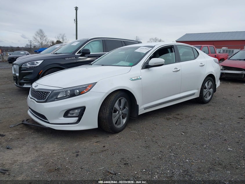 Vin: knagn4ad7e5066268, lot: 44939497, kia optima hybrid ex 20142