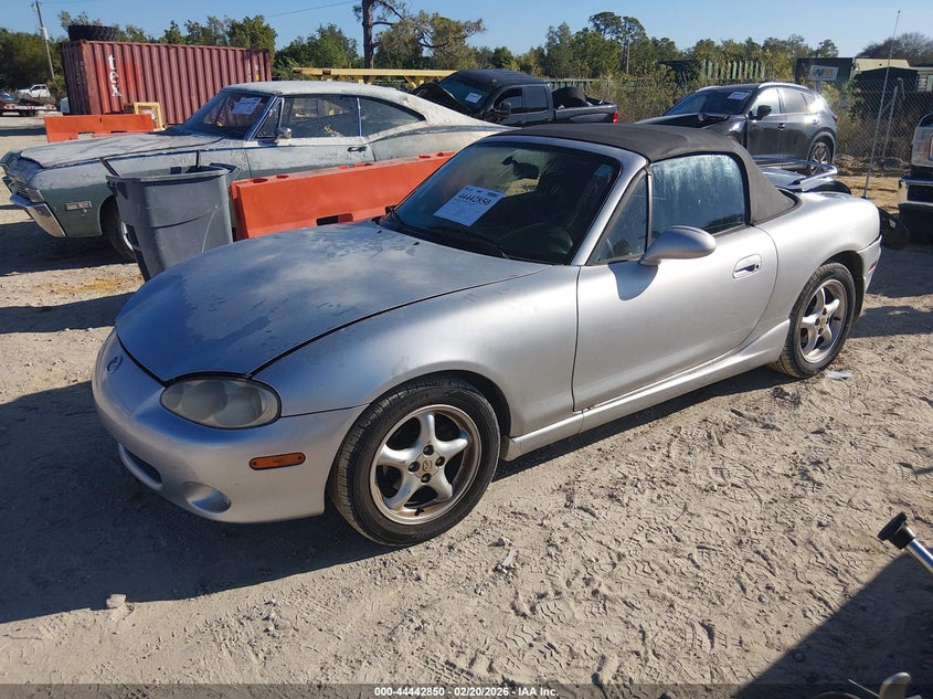 2002 Mazda Mx-5 Miata Cloth/Ls/Se