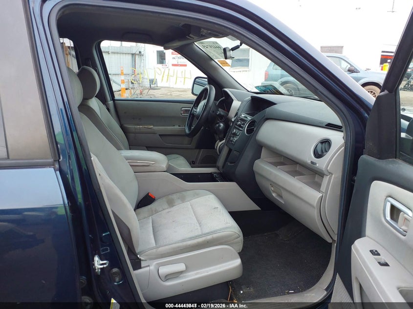 2012 Honda Pilot 3.5 Lx blue Lot 111044443047 Vin 5FNYF4H21CB005485