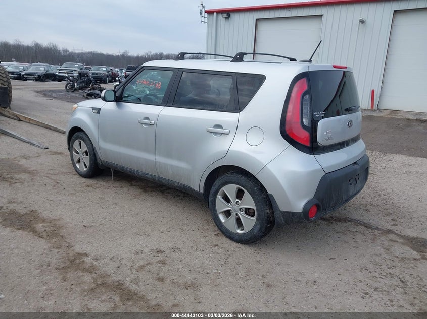 Vin: kndjn2a24e7734334, lot: 44939756, kia soul 20143