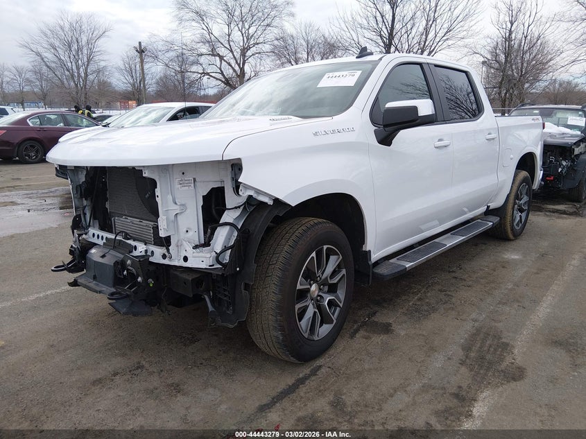 VIN 1GCPDKEK1RZ382010 2024 CHEVROLET SILVERADO 1500 4WD  SHORT BED LT WITH 2FL