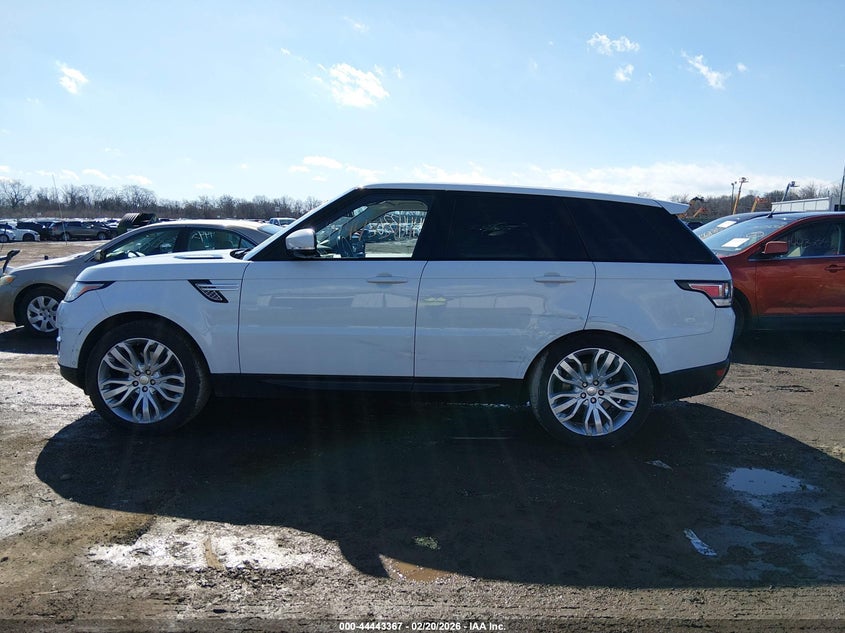 2014 Land Rover Range Rover Sport 3.0L V6 Supercharged Hse VIN: SALWR2WF2EA367242 Lot: 44443367