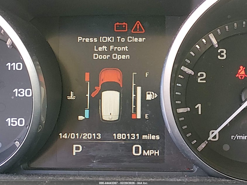 2014 Land Rover Range Rover Sport 3.0L V6 Supercharged Hse VIN: SALWR2WF2EA367242 Lot: 44443367