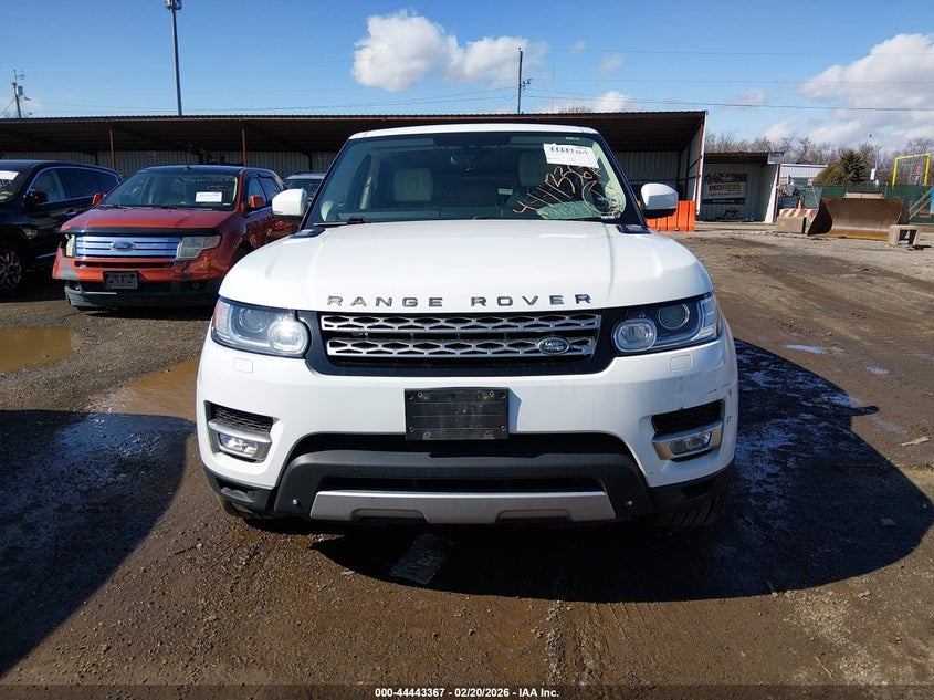 2014 Land Rover Range Rover Sport 3.0L V6 Supercharged Hse VIN: SALWR2WF2EA367242 Lot: 44443367