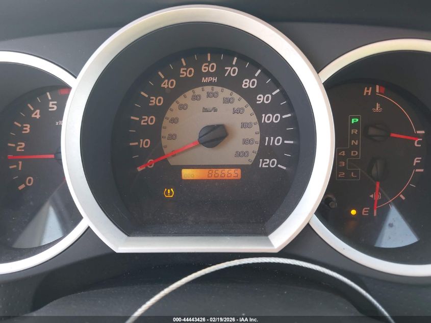 2007 Toyota Tacoma Base V6 VIN: 5TEMU52N07Z386814 Lot: 44443426