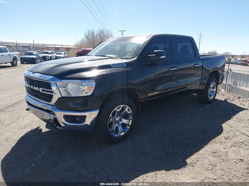 Vin: 1c6srfft1kn644560, lot: 44940112, ram 1500 big horn/lone star  4x4 5'7 box 20192