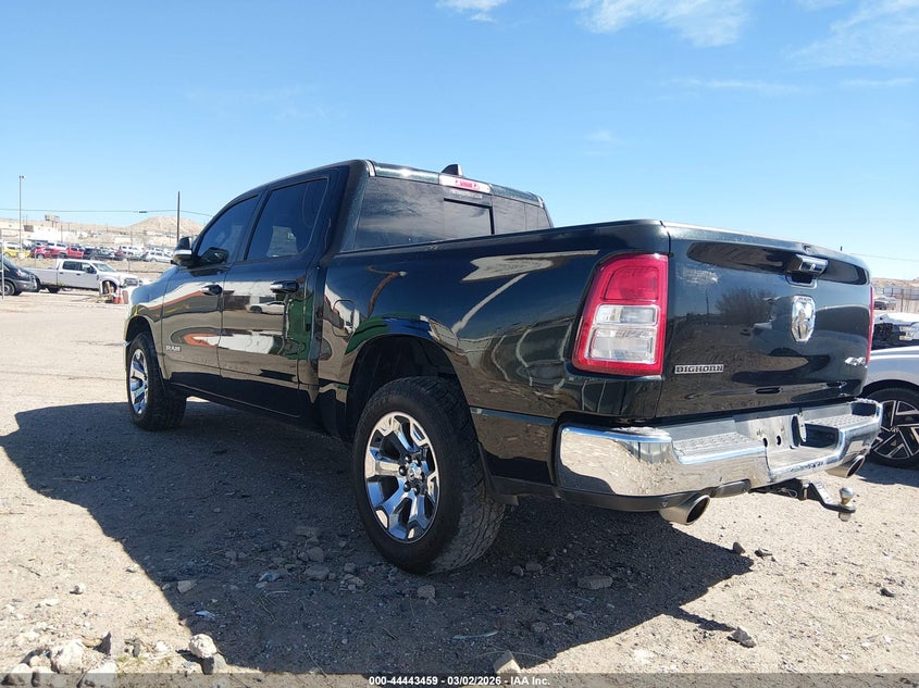 Vin: 1c6srfft1kn644560, lot: 44940112, ram 1500 big horn/lone star  4x4 5'7 box 20193