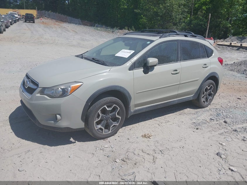 Vin: jf2gpasc3f8269273, lot: 44940262, subaru xv crosstrek 2.0i limited 20152