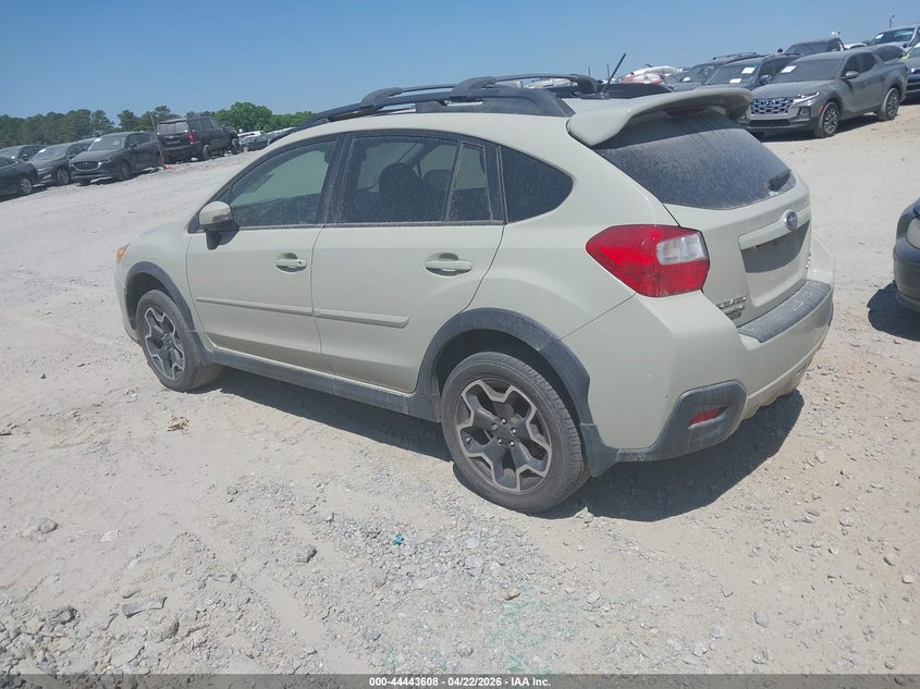 Vin: jf2gpasc3f8269273, lot: 44940262, subaru xv crosstrek 2.0i limited 20153