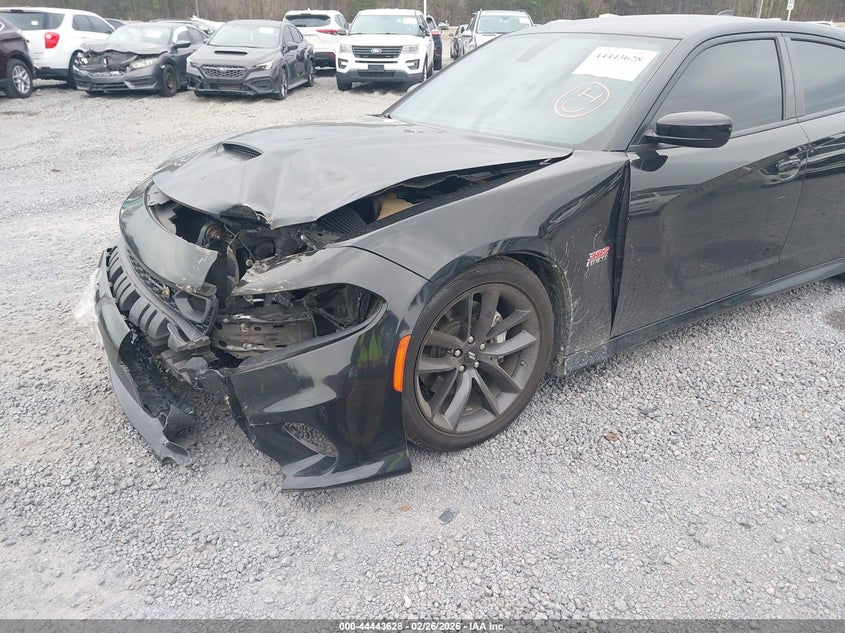 2019 Dodge Charger 6.4 Scat Pack Rwd black Lot 111044443628 Vin 2C3CDXGJ0KH753958