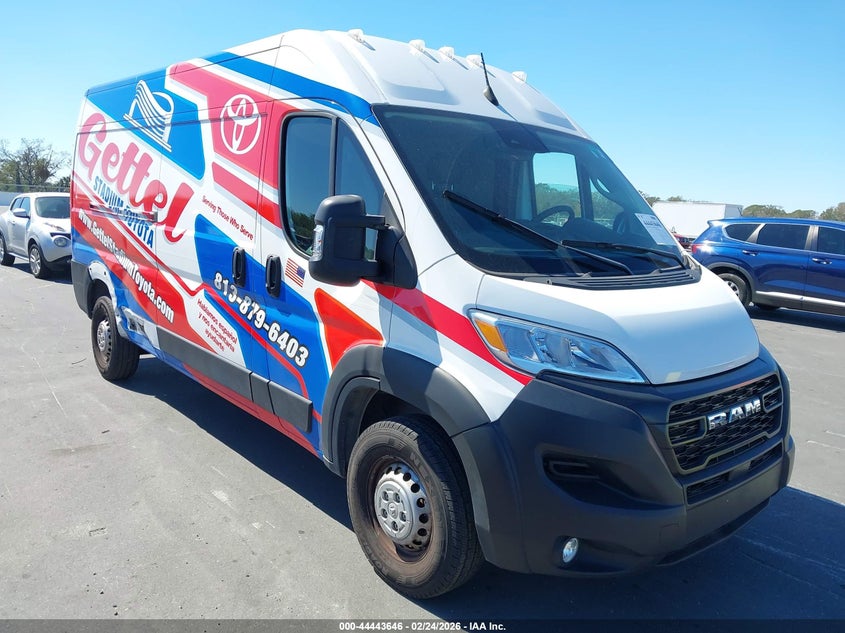 2024 Ram Promaster 2500 Tradesman High Roof 159 Wb W/Pass Seat